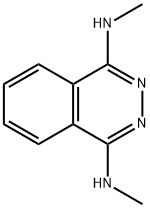 N1,N4-dimethyl-1,4-Phthalazine diamine 구조식 이미지