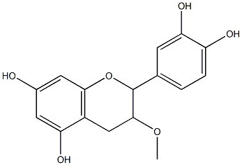 3-O-methylcatechin 구조식 이미지