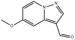 5-Methoxypyrazolo[1,5-a]pyridine-3-carbaldehyde Structure