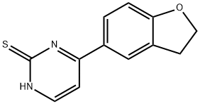4-(2,3-Dihydrobenzofuran-5-yl)pyrimidine-2-thiol Structure