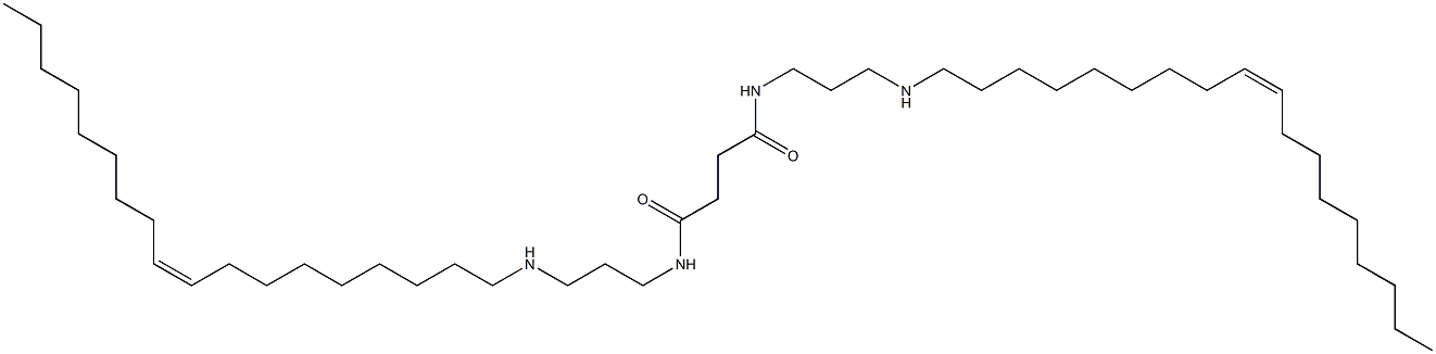 Butanediamide, N,N-bis3-(9Z)-9-octadecenylaminopropyl-, polybutenyl derivs. Structure