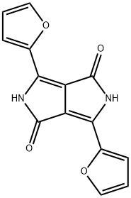 3,6-di(furan-2-yl)pyrrolo[3,4-c]pyrrole-1,4(2H,5H)-dione 구조식 이미지