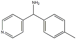 (4-methylphenyl)(pyridin-4-yl)methanamine 구조식 이미지