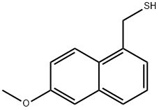 1-Naphthalenemethanethiol,6-methoxy-(9CI) Structure