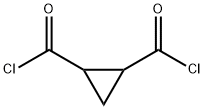 1,2-사이클로프로판디카보닐클로라이드(6CI,7CI) 구조식 이미지