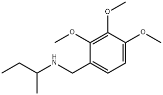 butan-2-yl[(2,3,4-trimethoxyphenyl)methyl]amine 구조식 이미지