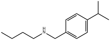 butyl({[4-(propan-2-yl)phenyl]methyl})amine 구조식 이미지