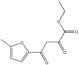 ethyl 4-(5-methylfuran-2-yl)-2,4-dioxobutanoate 구조식 이미지