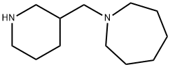 1-(piperidin-3-ylmethyl)azepane Structure