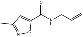 5-이속사졸카르복사미드,N-알릴-3-메틸-(7CI) 구조식 이미지