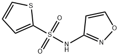 N-3-Isoxazolyl-2-thiophenesulfonamide 구조식 이미지