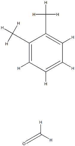 Formaldehyde, polymer with dimethylbenzene Structure