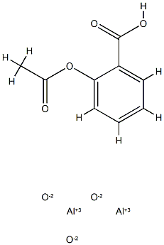 Aloxiprin Structure