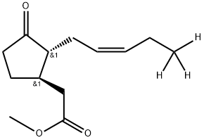 rac-trans JasMonic Acid-d3 Structure