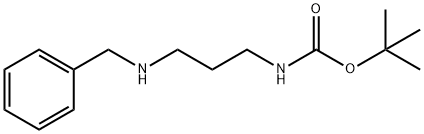 Tert-Butyl N-[3-(Benzylamino)Propyl]Carbamate(WXC03618) 구조식 이미지