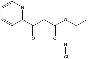 2-Pyridinepropanoic acid, β-oxo-, ethyl ester Structure