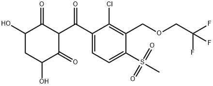 Tembotrione metabolite AE 1417268
		
	 구조식 이미지