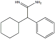 2-cyclohexyl-2-phenylacetamidine 구조식 이미지