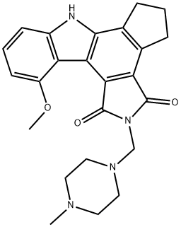 CEP-9722 Structure