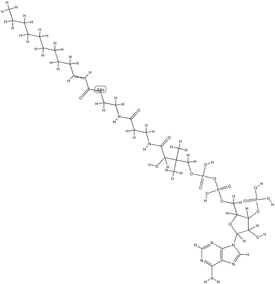dodecenoyl+2-dodecenoyl Structure