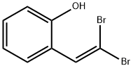 Phenol, 2-(2,2-dibromoethenyl)- 구조식 이미지
