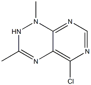 5-chloro-8,10-dimethyl-2,4,7,9,10-pentazabicyclo[4.4.0]deca-2,4,7,11-t etraene Structure