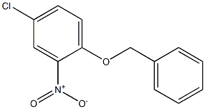 benzyl 4-chloro-2-nitrophenyl ether 구조식 이미지