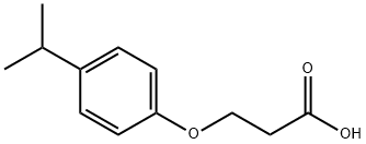3-(4-isopropylphenoxy)propanoic acid Structure