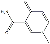 3-Pyridinecarboxamide,1,4-dihydro-1-methyl-4-methylene-(9CI) Structure