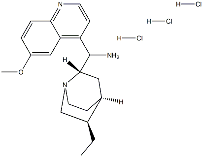 9-Amino-(9-deoxy)epi-dihydroquinine trihydrochloride Structure