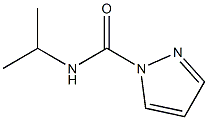 1H-Pyrazole-1-carboxamide,N-(1-methylethyl)-(9CI) Structure