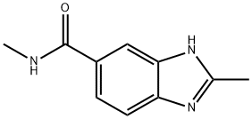 5(Or6)-Benzimidazolecarboxamide,N,2-dimethyl-(7CI) 구조식 이미지