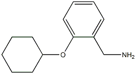 [2-(cyclohexyloxy)phenyl]methanamine Structure