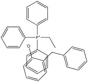 ethyltriphenylphosphonium, salt with 2-benzylphenol (1:1) Structure