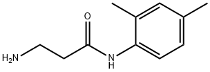 N~1~-(2,4-dimethylphenyl)-beta-alaninamide(SALTDATA: HCl) Structure