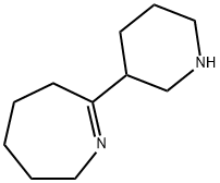 7-Piperidin-3-yl-3,4,5,6-tetrahydro-2H-azepine 구조식 이미지