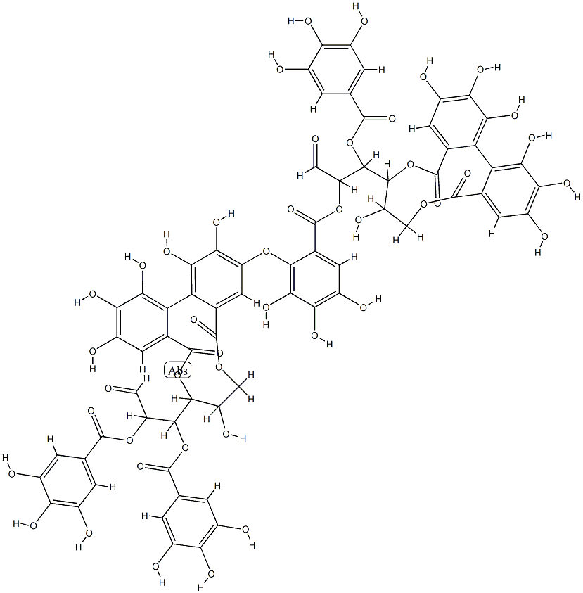 cornusiin A Structure