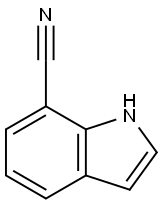 7-CYANOINDOLE 구조식 이미지