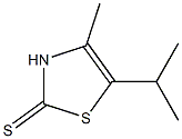 2-Thiazolethiol,5-isopropyl-4-methyl-(6CI) Structure