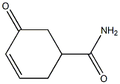 3-Cyclohexene-1-carboxamide,5-oxo-(6CI) Structure