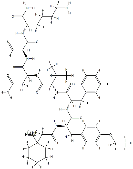 N-(1,3,4,6,7,12b-hexahydro-2H-benzo(b)furo(2,3-a)quinolizin-2-yl)-N-methyl-2-hydroxyethanesulfonamide Structure