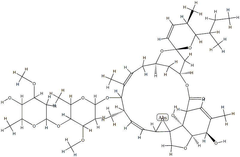 AVERMECTINB1A8,9-EPOXIDE Structure