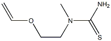 Urea,  1-methyl-2-thio-1-(2-vinyloxyethyl)-  (6CI) 구조식 이미지