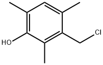 Phenol, 3-(chloromethyl)-2,4,6-trimethyl- (6CI, 9CI) Structure