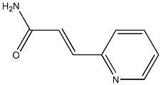 2-Propenamide,3-(2-pyridinyl)-(9CI) Structure