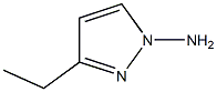 1H-Pyrazol-1-amine,3-ethyl-(9CI) Structure