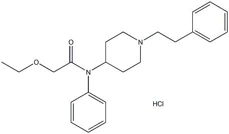 Ethoxyacetyl fentanyl (hydrochloride) Structure