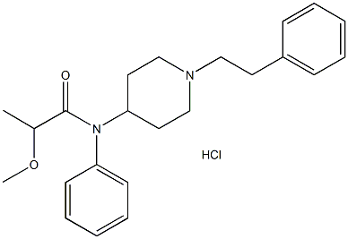 '-methoxy Fentanyl (hydrochloride) Structure