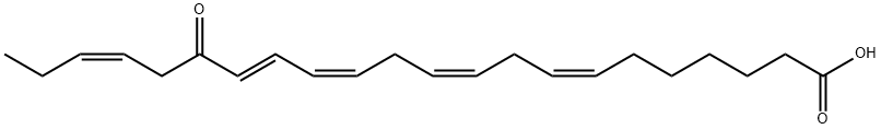 17-keto-7(Z),10(Z),13(Z),15(E),19(Z)-Docosapentaenoic Acid    Exclusive 구조식 이미지