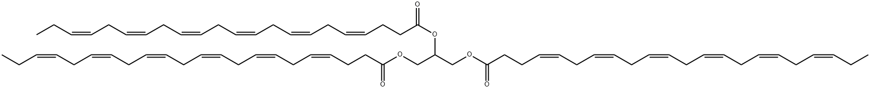 Glycerol Tridocosahexaenoyl Structure